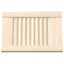 skabslåge 39,5x29,5 cm lameldesign massivt fyrretræ