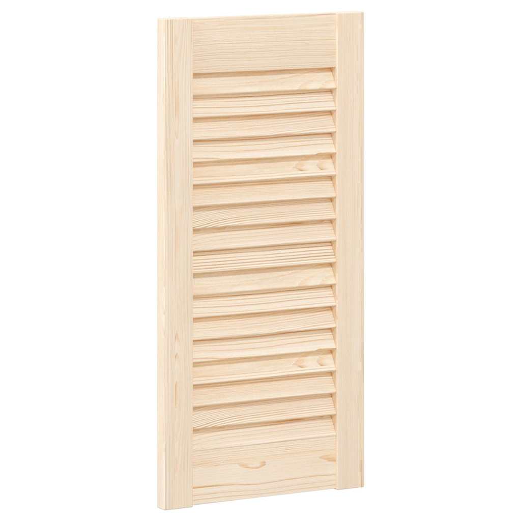skabslåge 61,5x29,5 cm lameldesign massivt fyrretræ
