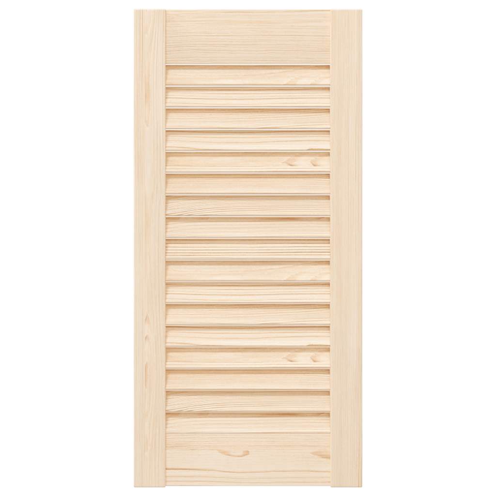 skabslåge 61,5x29,5 cm lameldesign massivt fyrretræ