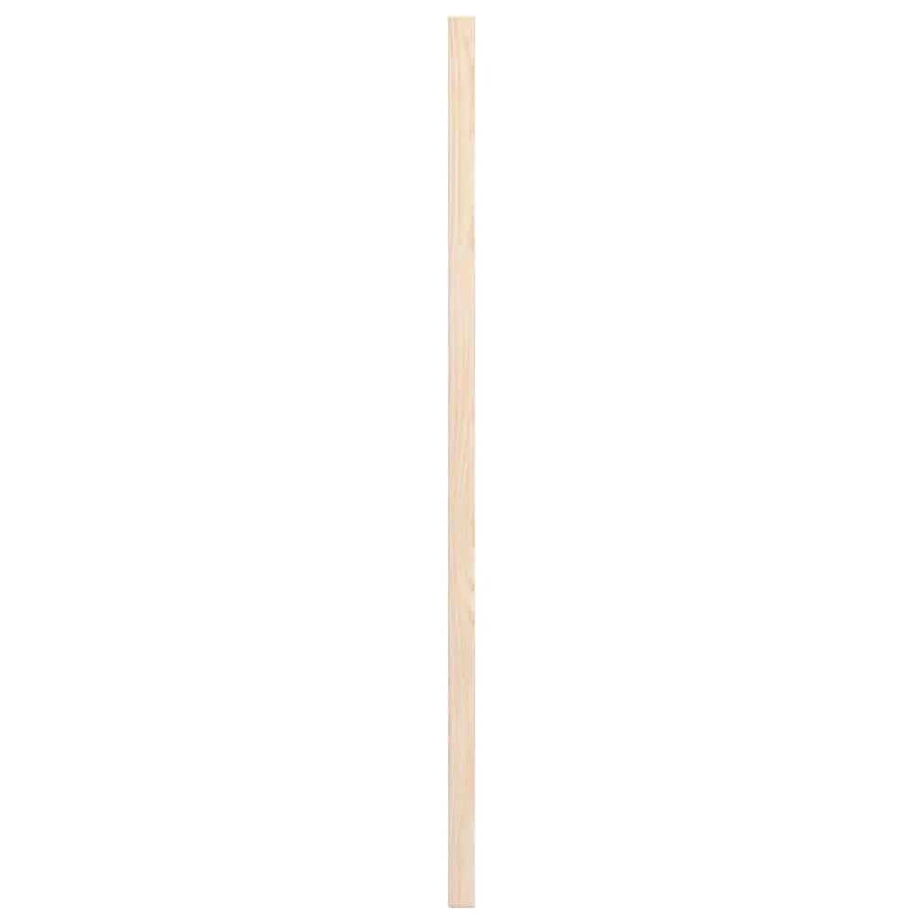 skabslåge 69x29,5 cm lameldesign massivt fyrretræ
