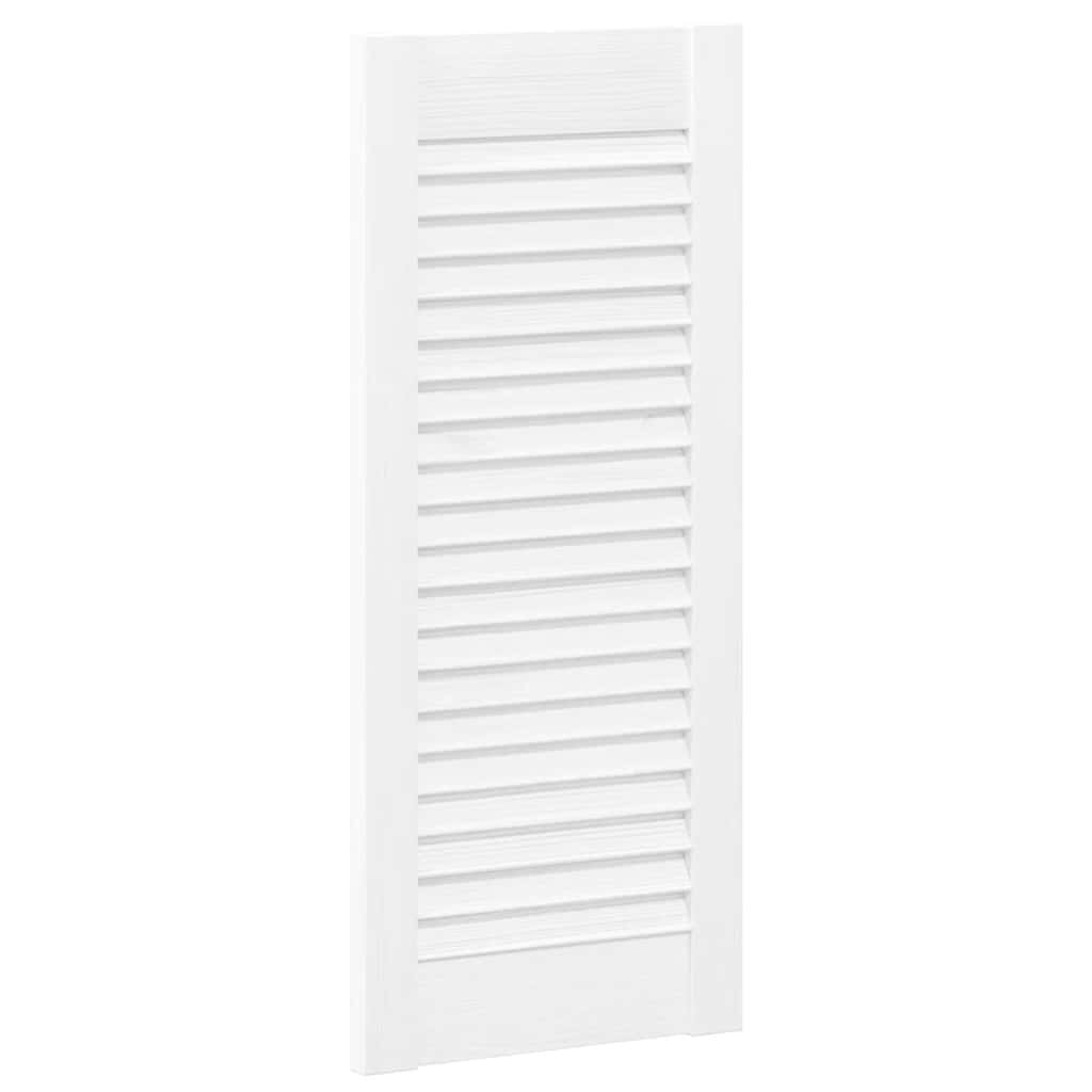 skabslåger 2 stk. 69x29,5 cm lameldesign hvid