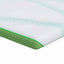 Madras topper Hvid og grøn 200 x 200 cm Jacquard Stof