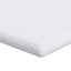 Madras topper Hvid 200 x 200 cm Jacquard Stof