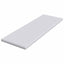Madras topper Hvid 70 x 200 cm Jacquard Stof