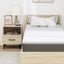 Minde skum madras top 80 x 200 cm Thick Stof-100% polyester