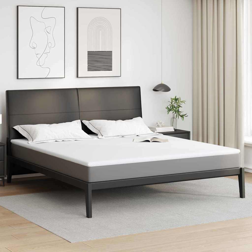 Minde skum madras top 200 x 200 cm Thick Stof-100% polyester