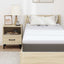Minde skum madras top 80 x 200 cm Thick Stof-100% polyester