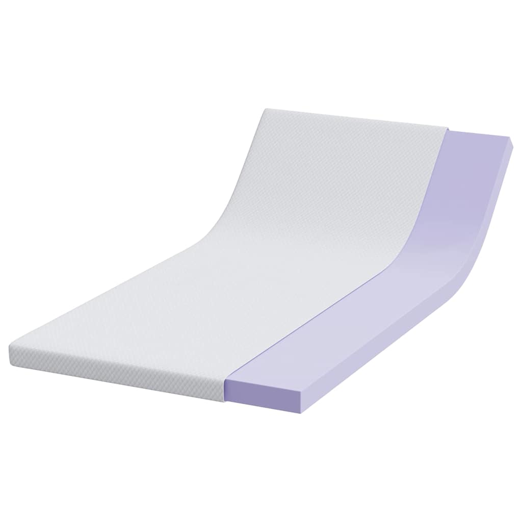 Minde skum madras top 90 x 190 cm Thick Stof-100% polyester