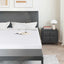Minde skum madras top 200 x 200 cm Thick Stof-100% polyester