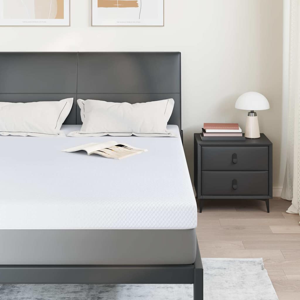 Minde skum madras top 140 x 200 cm Thick Stof-100% polyester