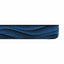 Madras topper 100 x 200 cm tyk Jacquard stof Hvid