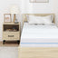 Madras Medium fast 70 x 200 cm Hvid