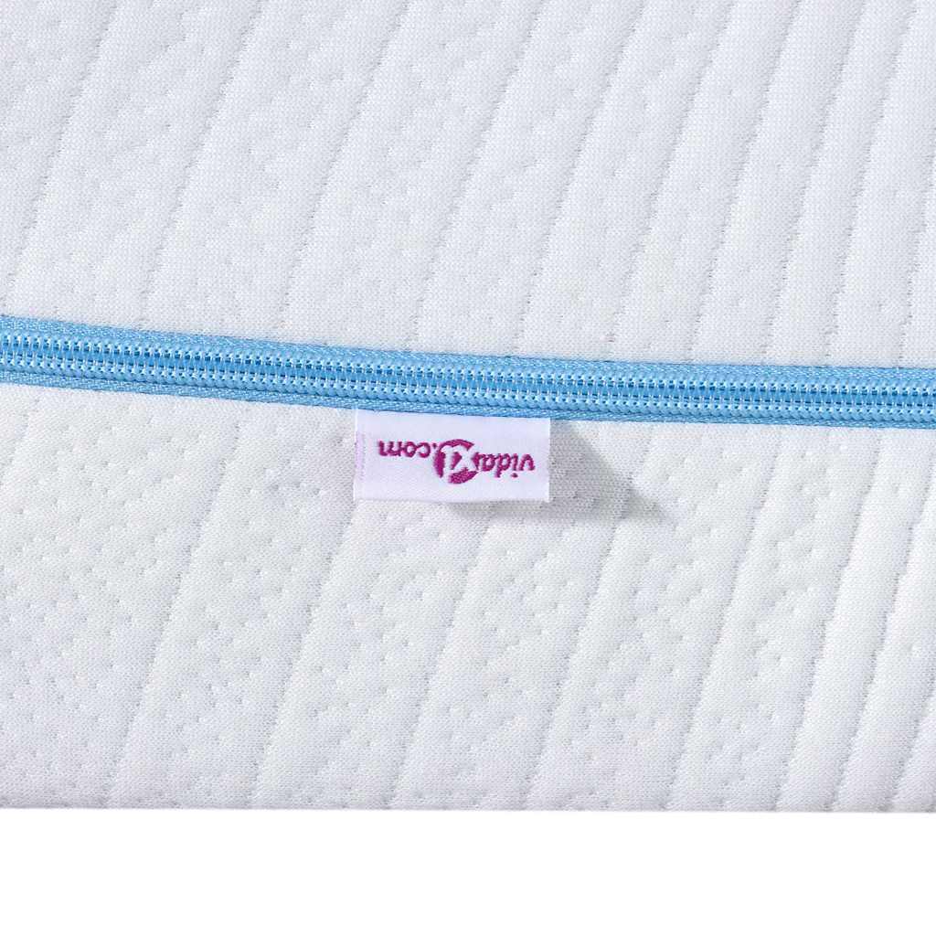 Madras Medium fast 90 x 190 cm Hvid