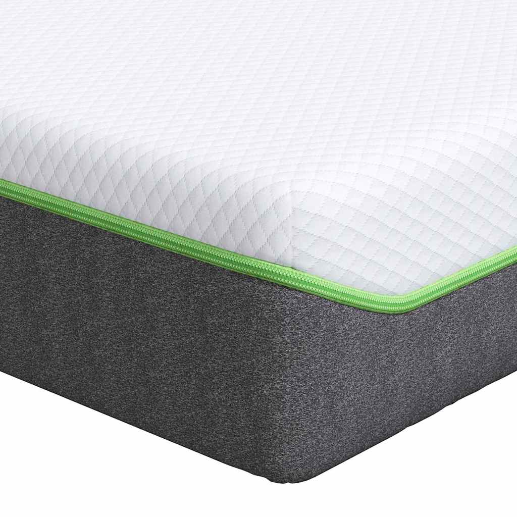 Madras Medium blød 80 x 160 cm Hvid og Grå