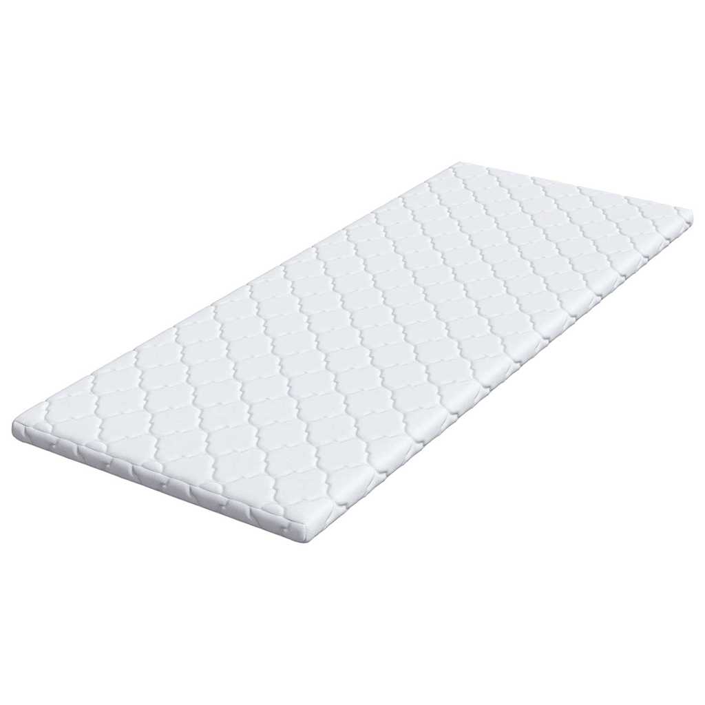 Kokos toppers Hvid 80 x 200 cm Jacquard stof