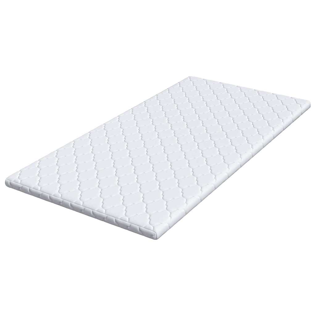 Kokos toppers Hvid 100 x 200 cm Jacquard stof