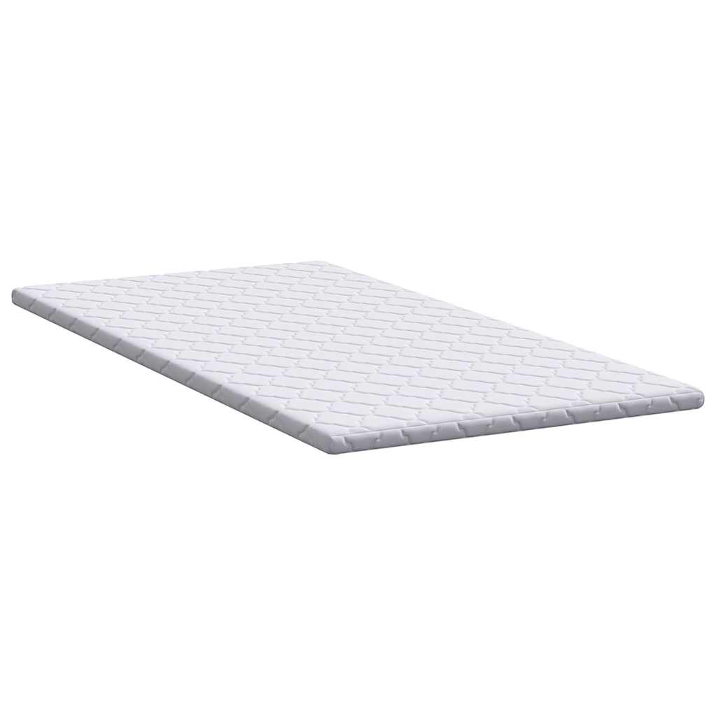 Kokos toppers Hvid 160 x 200 cm Jacquard stof