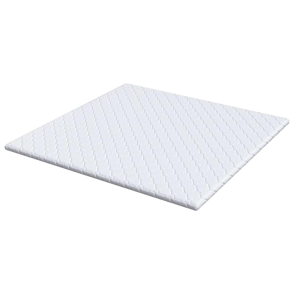 Kokos toppers Hvid 180 x 200 cm Jacquard stof