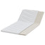 Madras topper 100 x 200 cm tyk Strikket stof Hvid