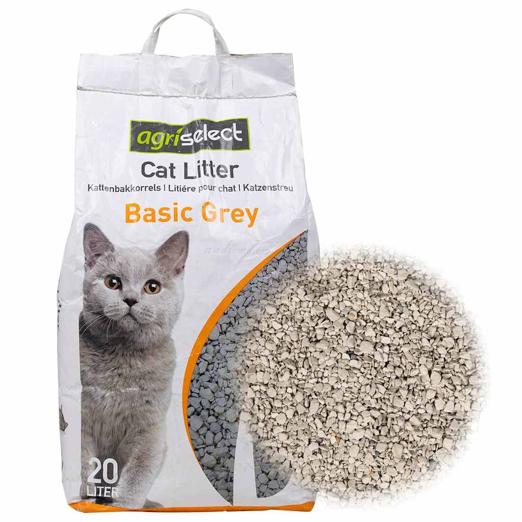 kattegrus med babypudderduft bentonit 20L