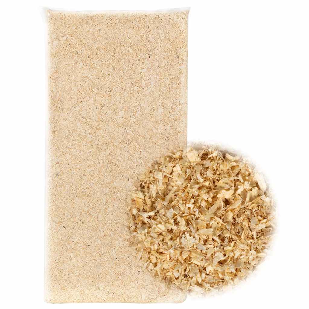 Træspåner til strøelse til dyr blødt træ 24 kg