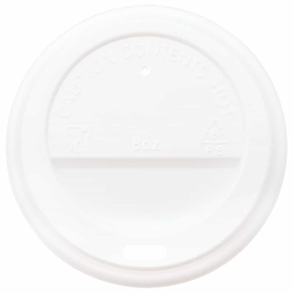 kaffekopper af papir med låg 1000 stk. 8oz 240ml