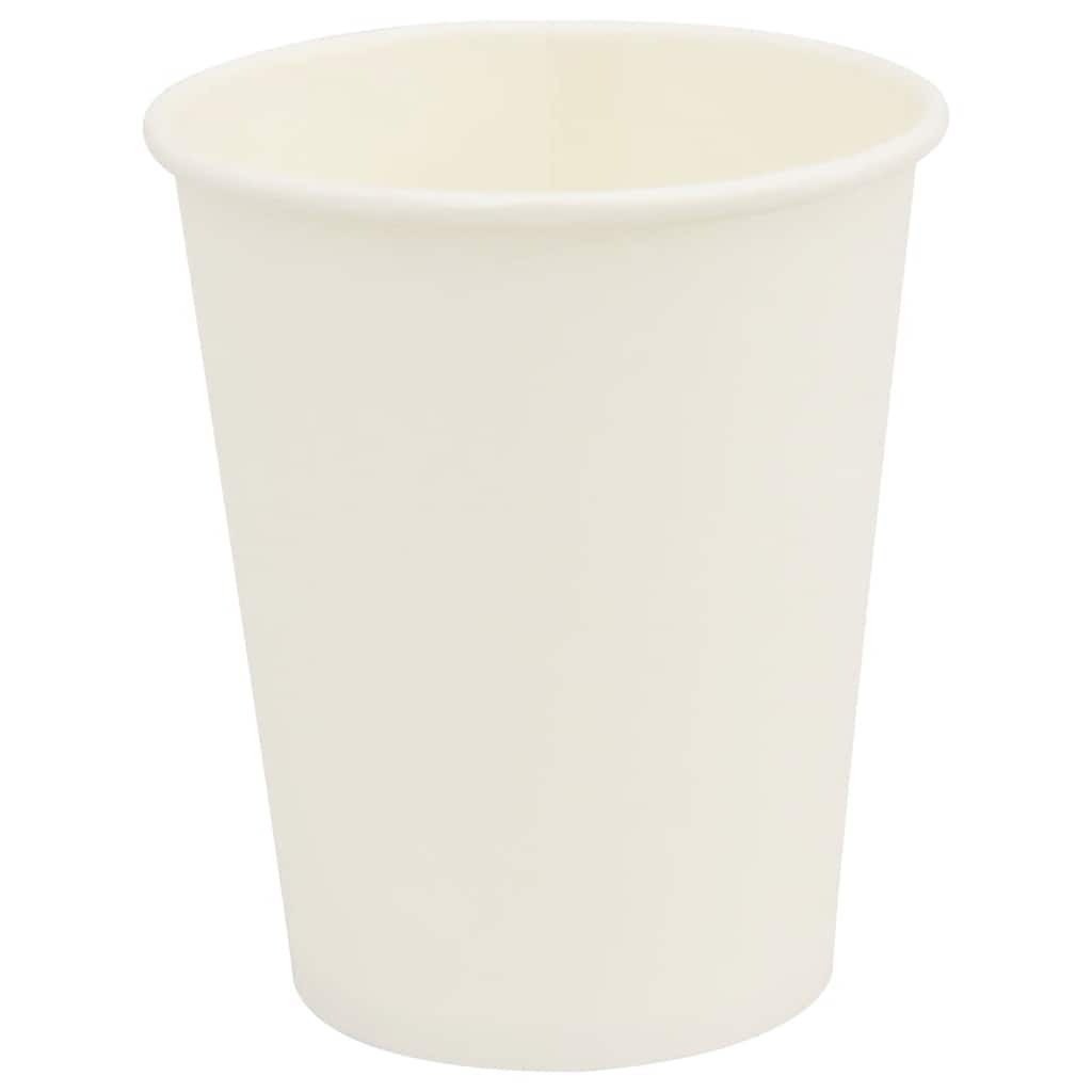 kaffekopper af papir med låg 1000 stk. 8oz 200ml