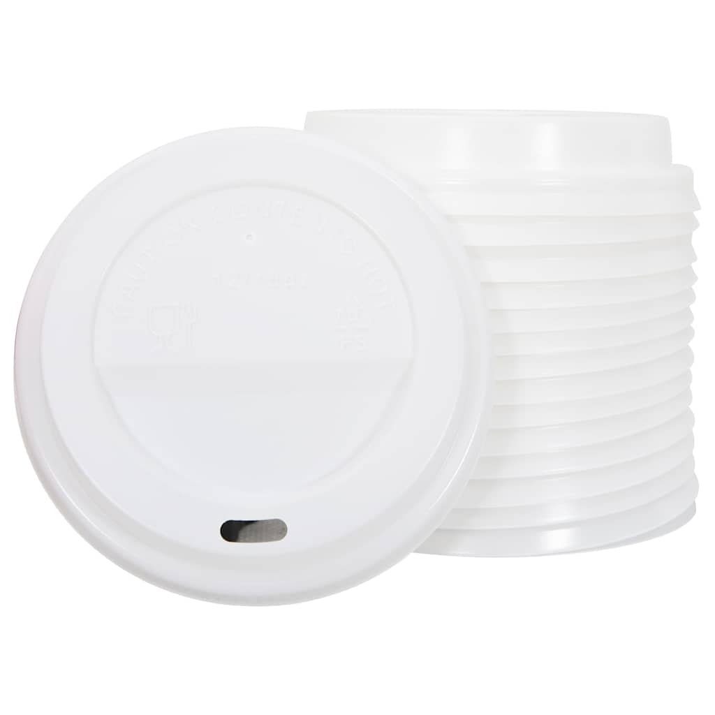 kaffekopper af papir med låg 1000 stk. 12oz 300ml