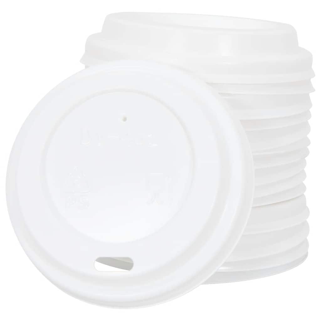 kaffekopper af papir med låg 1000 stk. 4oz 100ml