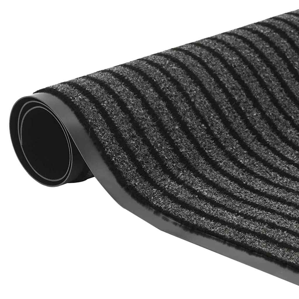 Dørmåtte Sort 60 x 150 cm Polypropylen