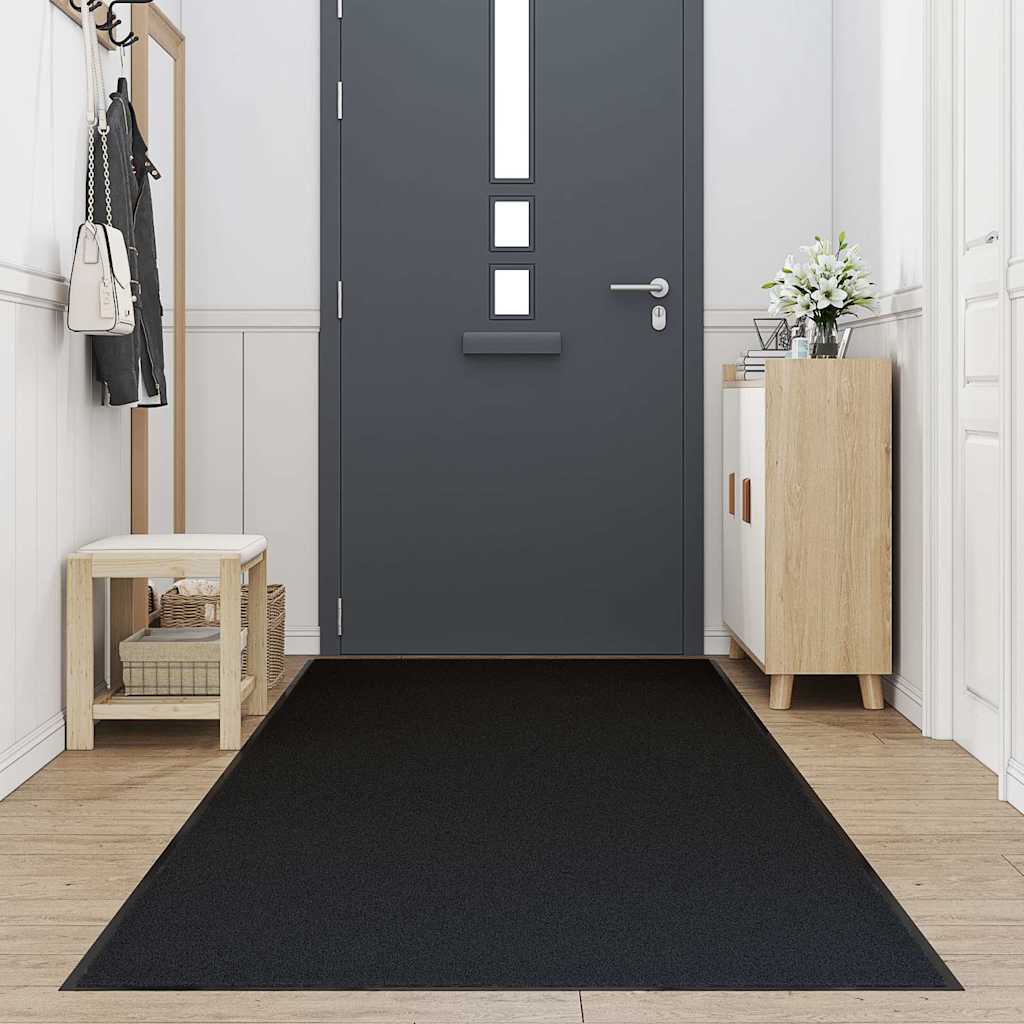Dørmåtte Sort 115x400 cm