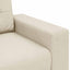 Sofa 2 stk. Beige Linned-blandet stof
