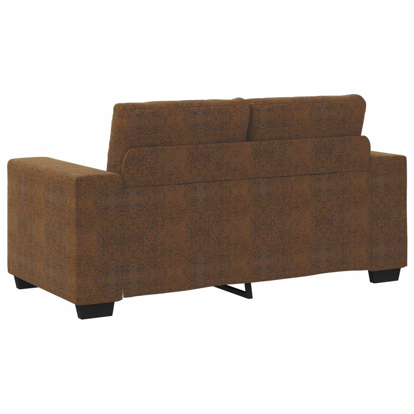 Sofa 2 stk. Brun Stof