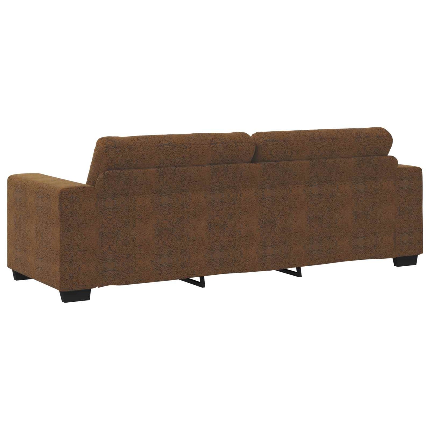 Sofa 2 stk. Brun Stof