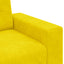 Sofa 2 stk. Gul Fløjl