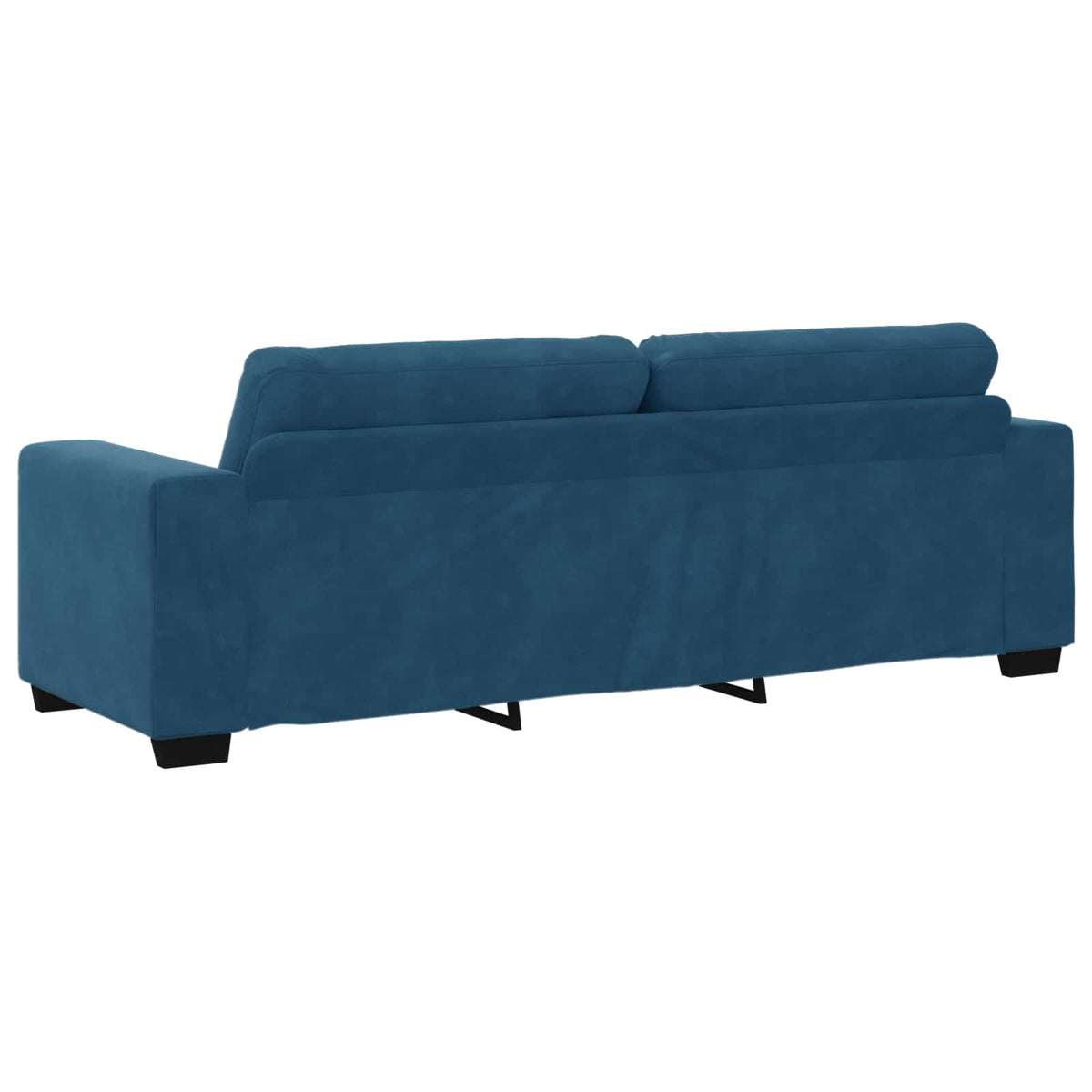 Sofa 2 stk. Blå Fløjl
