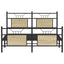 sengeramme 150x200 cm uden madras konstrueret træ sonoma-eg