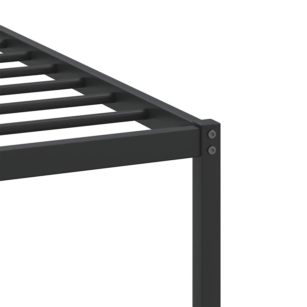 sengeramme 90x200 cm uden madras konstrueret træ brunt eg