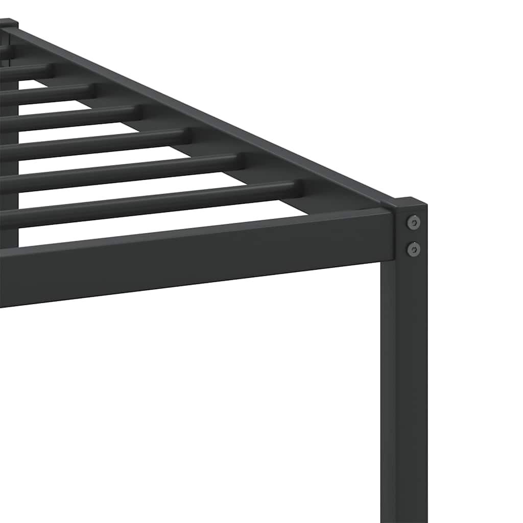 sengeramme 100x190 cm uden madras konstrueret træ brunt eg
