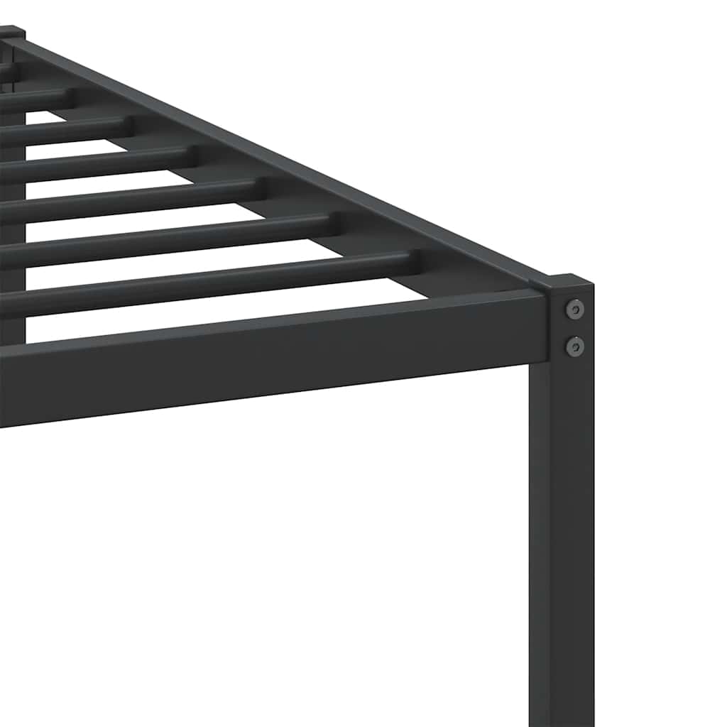 sengeramme 100x200 cm uden madras konstrueret træ brunt eg