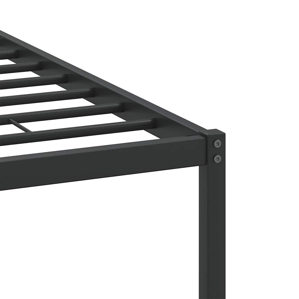 sengeramme 140x200 cm uden madras konstrueret træ brunt eg