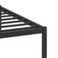 sengeramme uden madras 183x213 cm konstrueret træ brunt eg