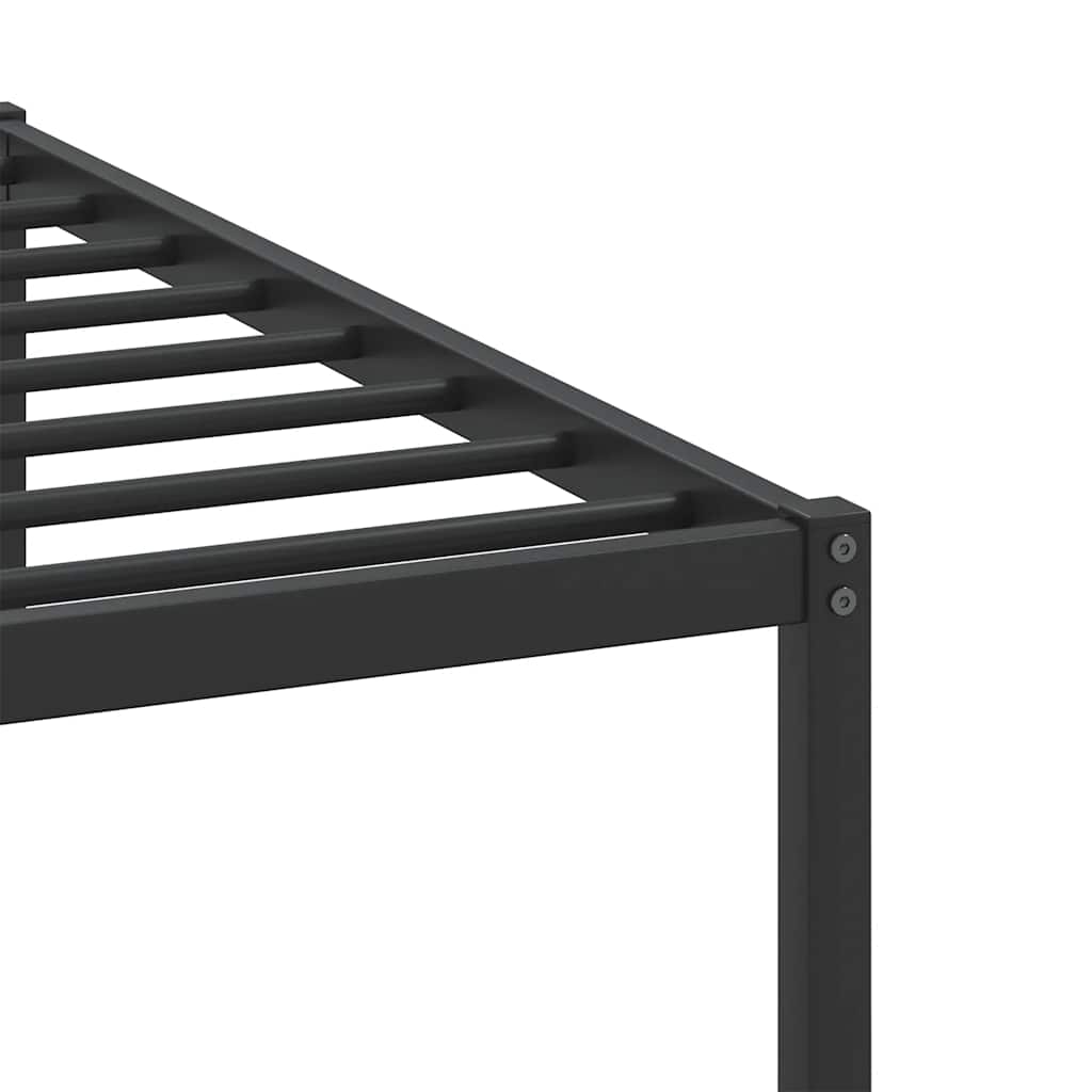 sengeramme uden madras 193x203 cm konstrueret træ brun eg