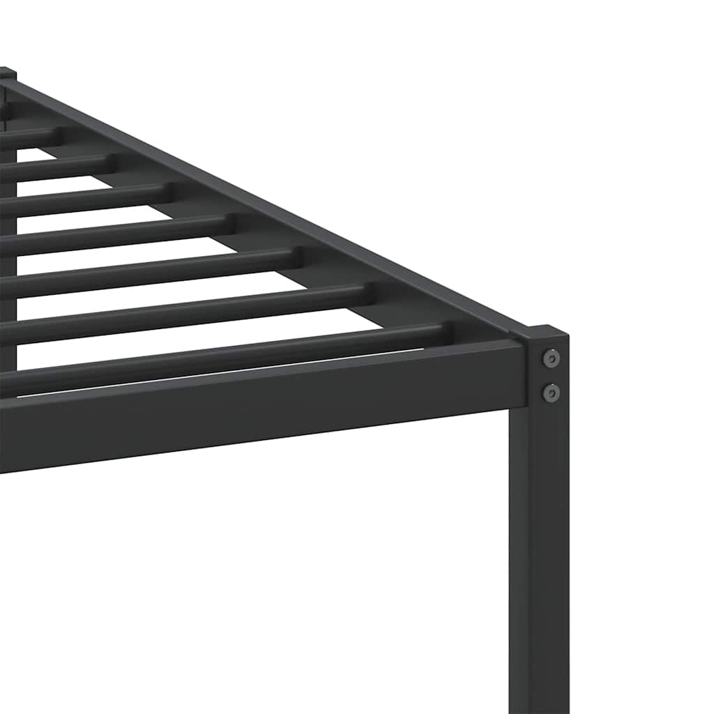 sengeramme uden madras 200x200 cm konstrueret træ brun eg