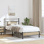 sengeramme 75x190 cm uden madras konstrueret træ sonoma-eg