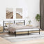 sengeramme uden madras 183x203 cm konstrueret træ sonoma-eg