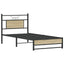 sengeramme 75x190 cm uden madras konstrueret træ sonoma-eg