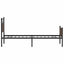 sengeramme uden madras 107x203 cm konstrueret træ brunt eg