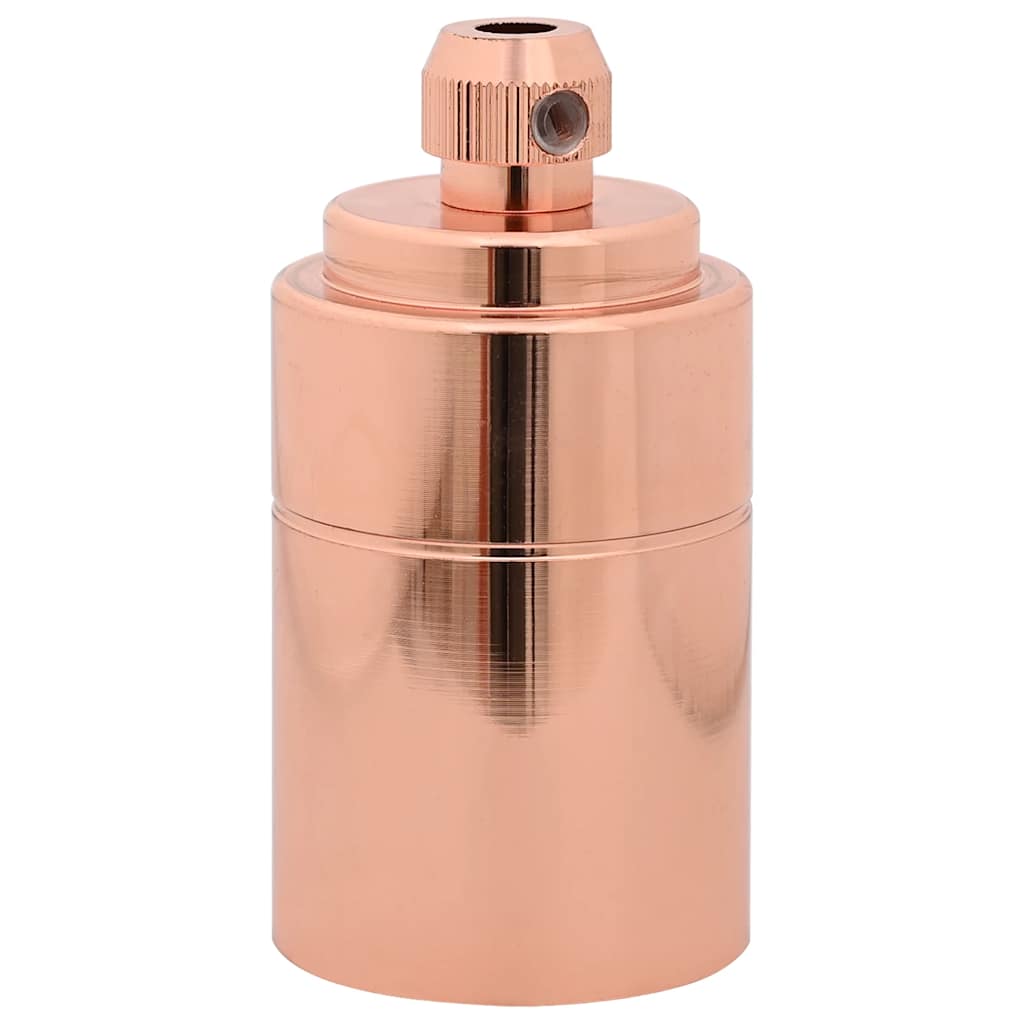 lampeholdere 2 stk rosaguld E27