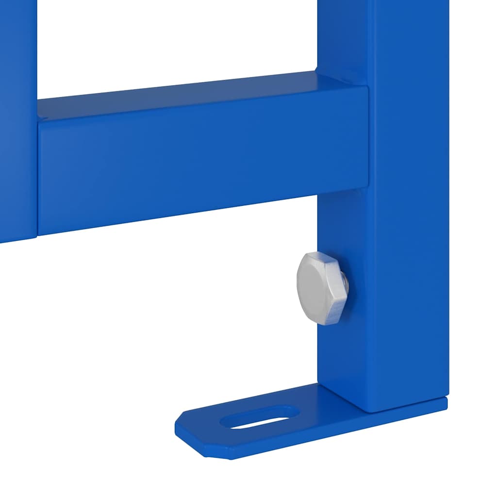 Vægstøtte til bidet system Blå 50 x 3 x 112 cm